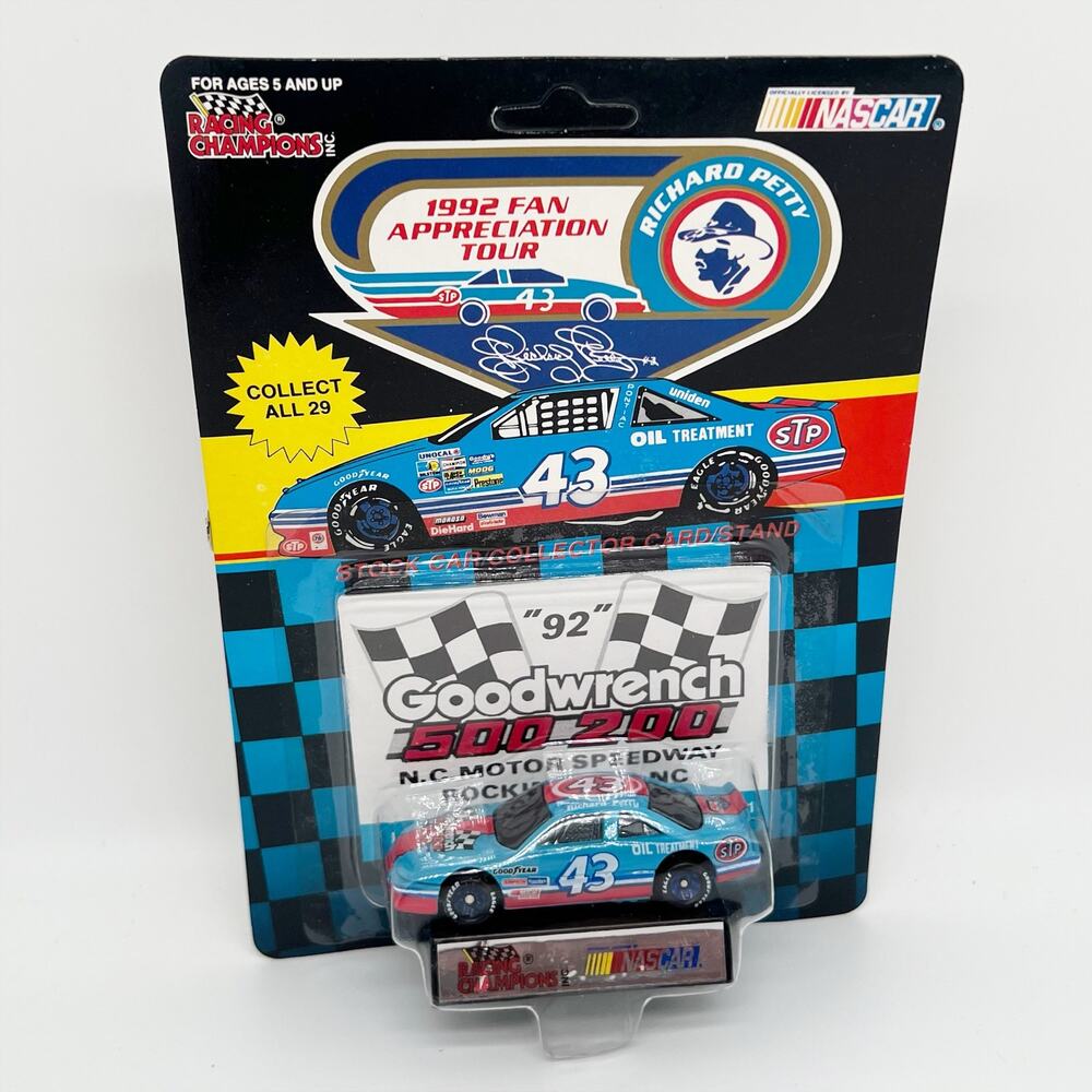 Richard Petty 43 Diecast Car 1992 Fan Appreciation Tour Goodwrench 500